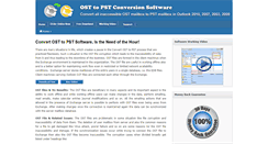 Desktop Screenshot of convertosttopst.pagerankbar.com